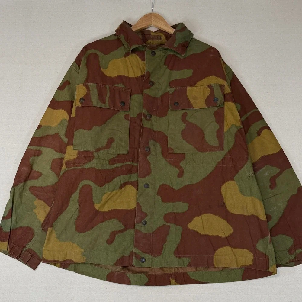 Vintage Italian Military M29 San Marco Camo Field Jacket XL Pattern 3 VR 60s